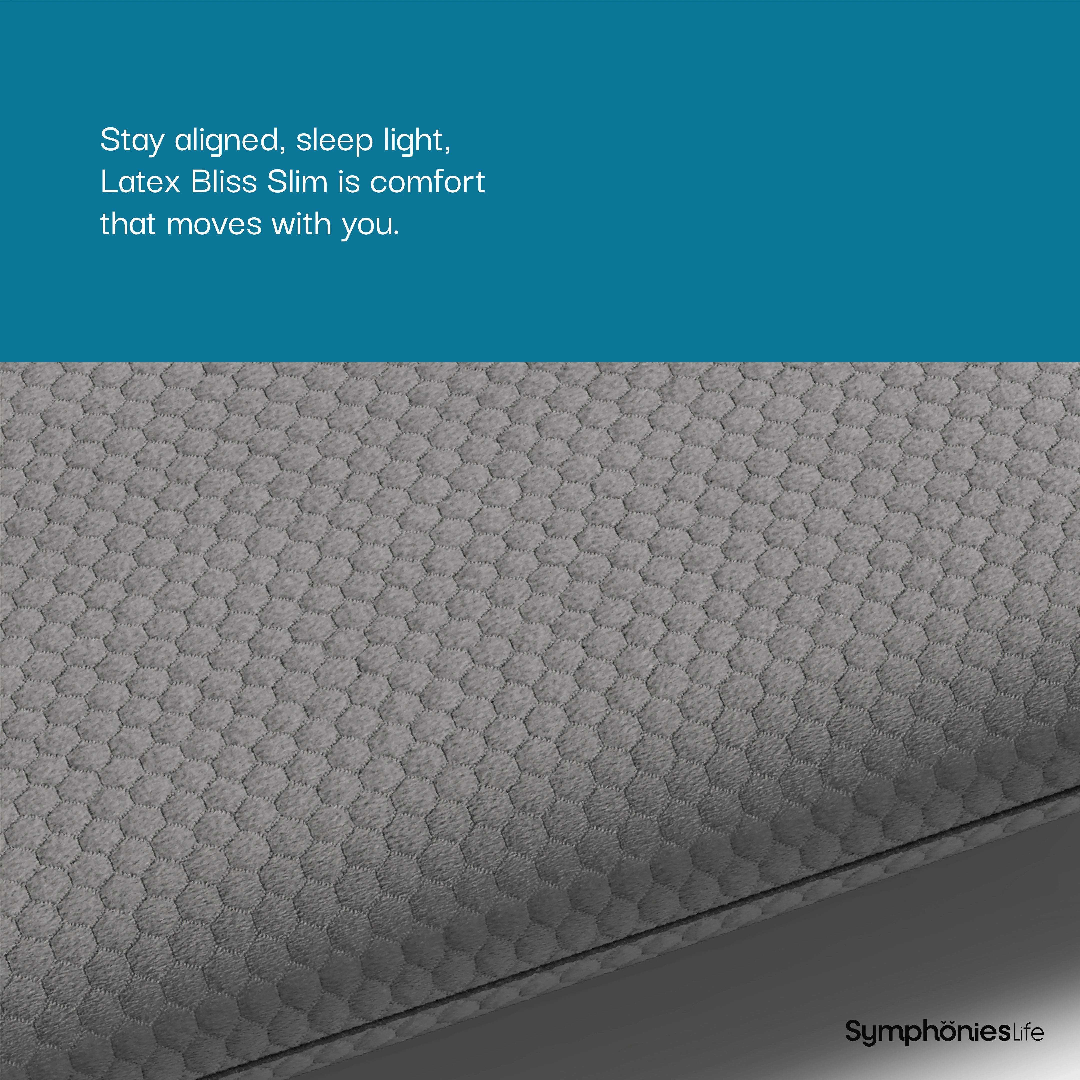 Latex Bliss Slim Pillow